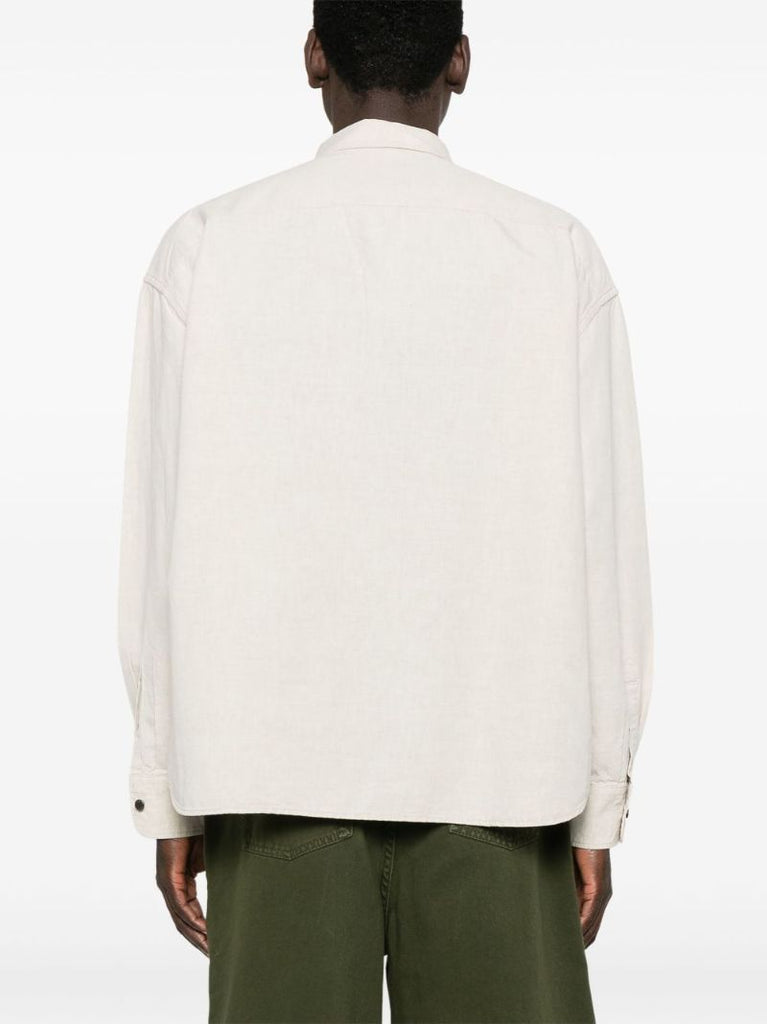 Neutrals Triangle-logo Shirt