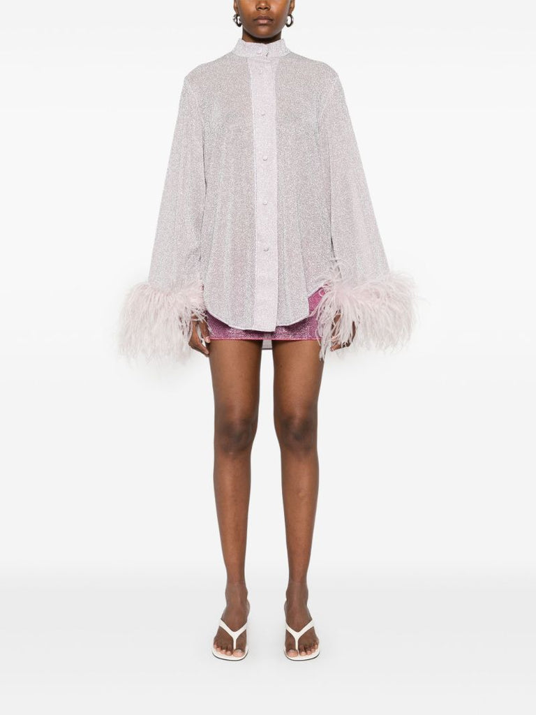 Lurex Plumage Blouse