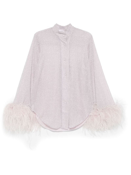 Lurex Plumage Blouse