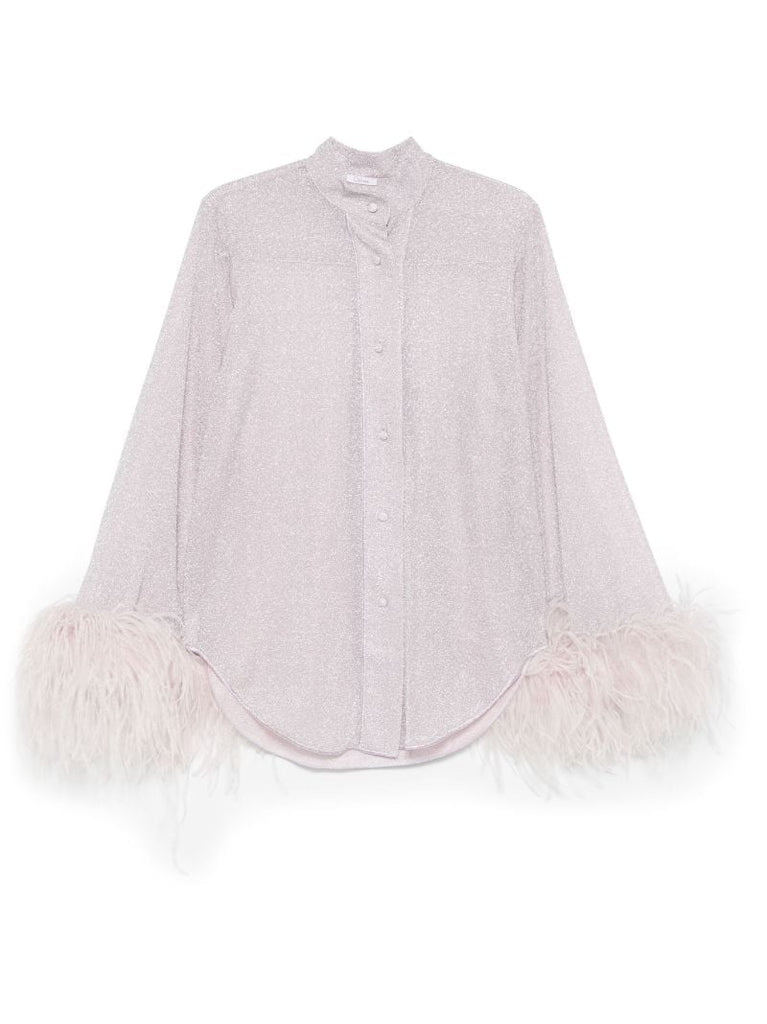Lurex Plumage Blouse