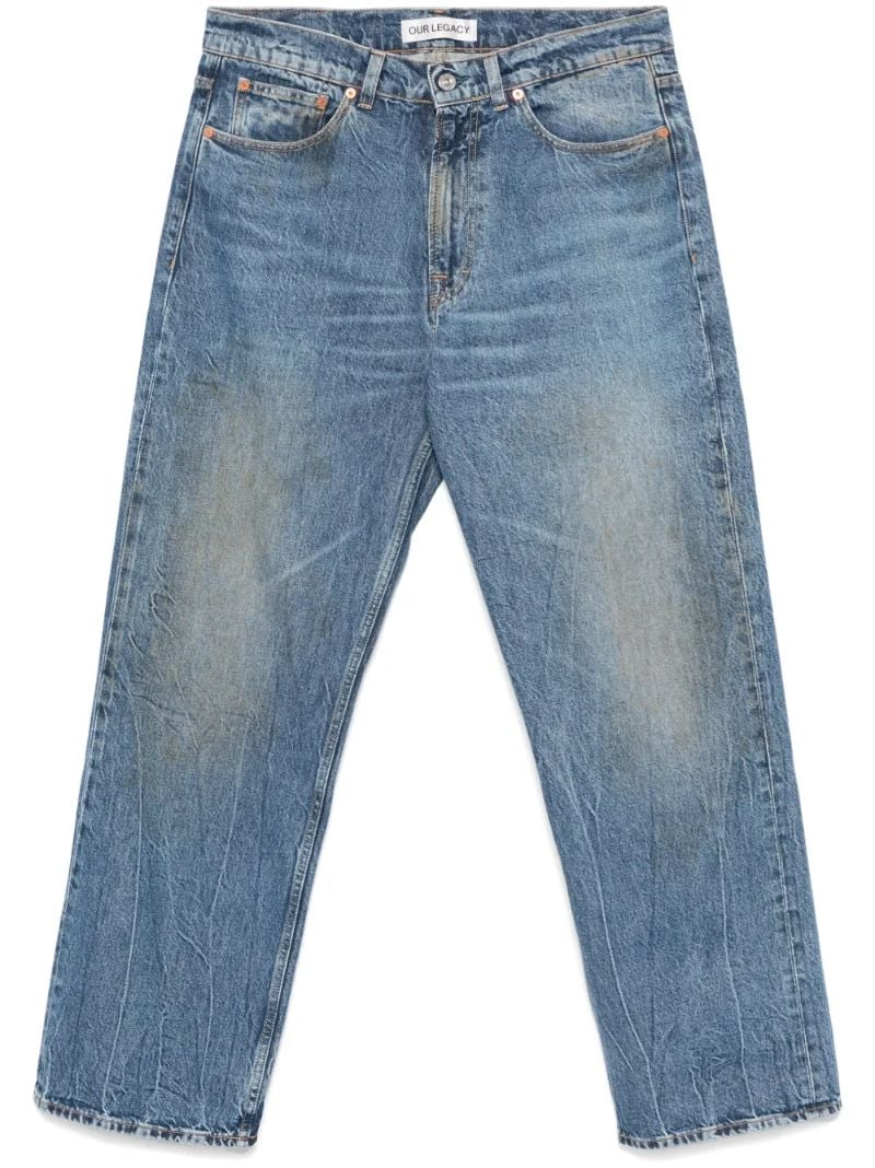 Blue Third Cut Jeans