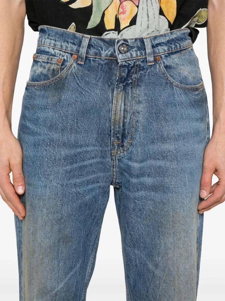 Blue Third Cut Jeans