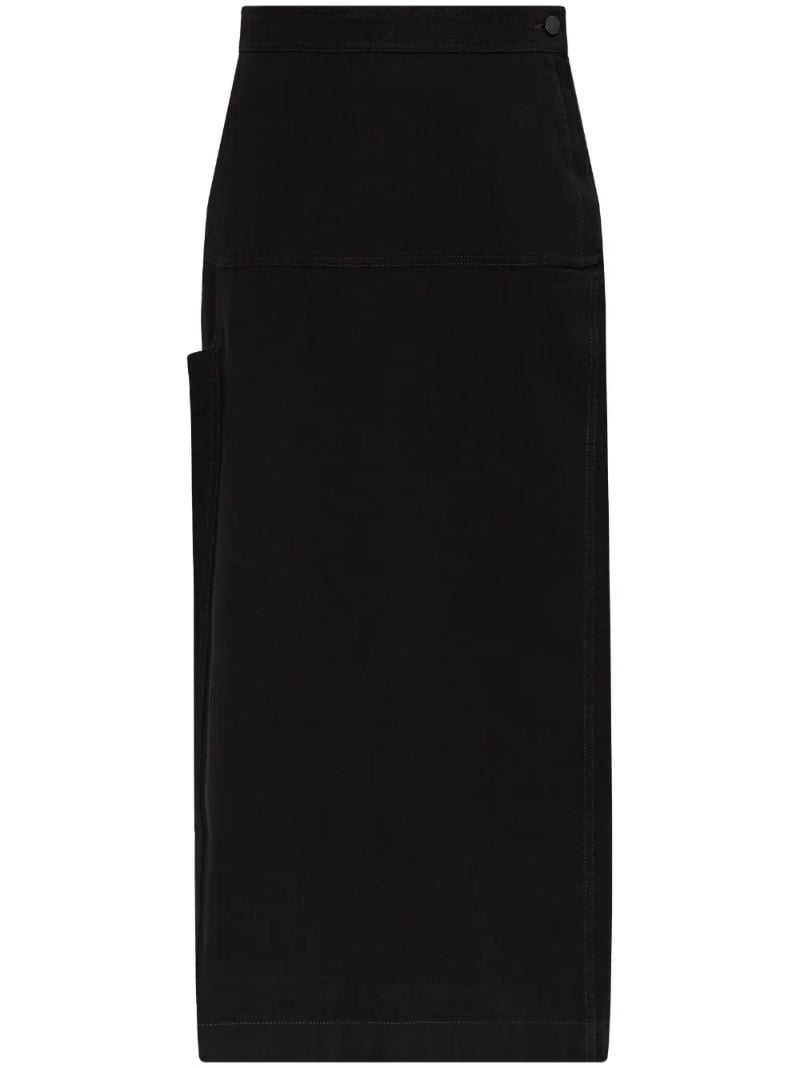 Black High-waisted Skirt