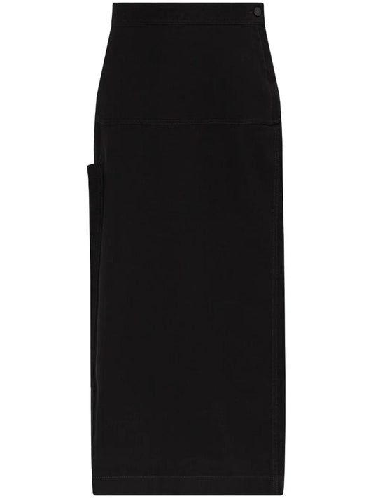 Black High-waisted Skirt