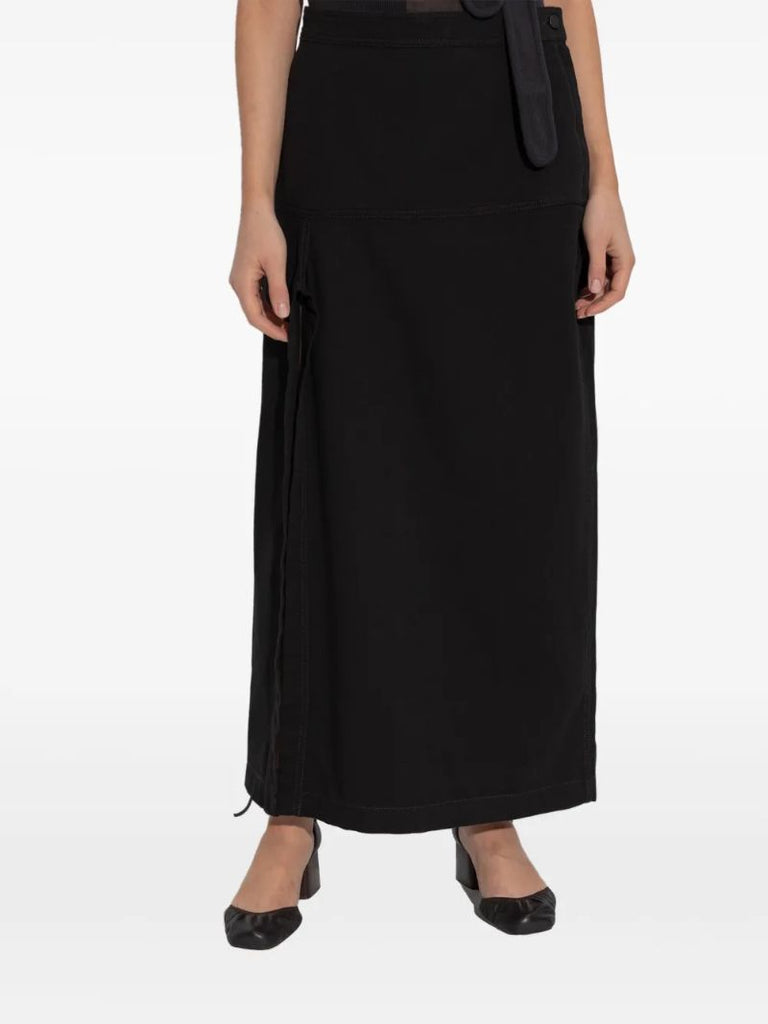 Black High-waisted Skirt
