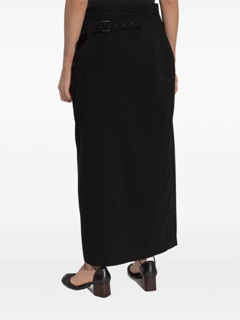 Black High-waisted Skirt