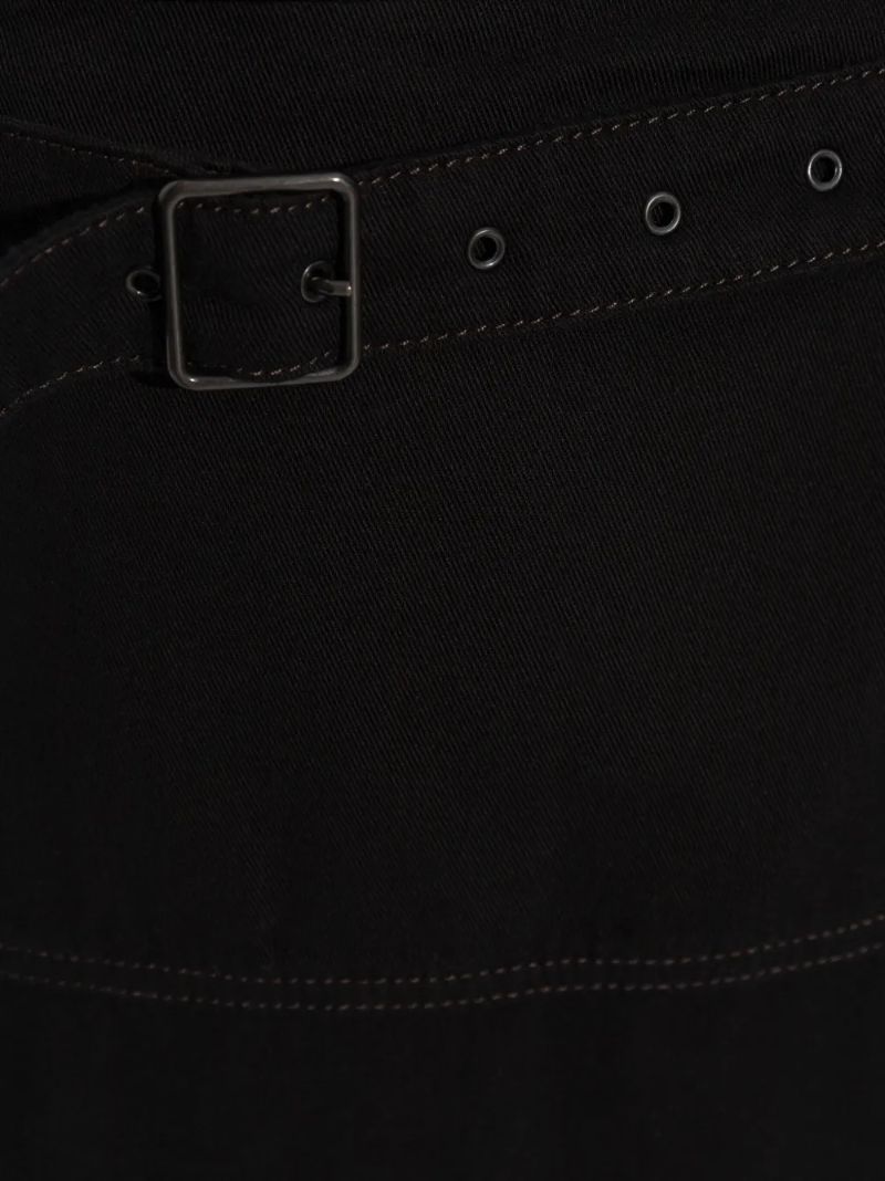 Black High-waisted Skirt