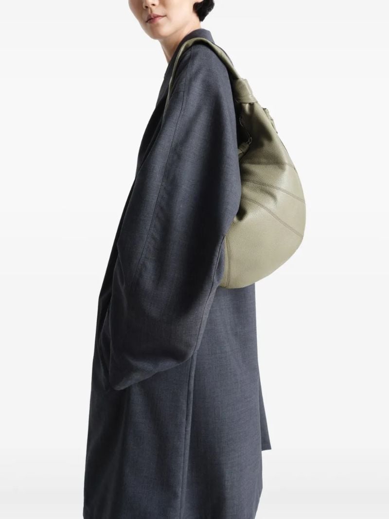 Green Fortune Croissant Shoulder Bag