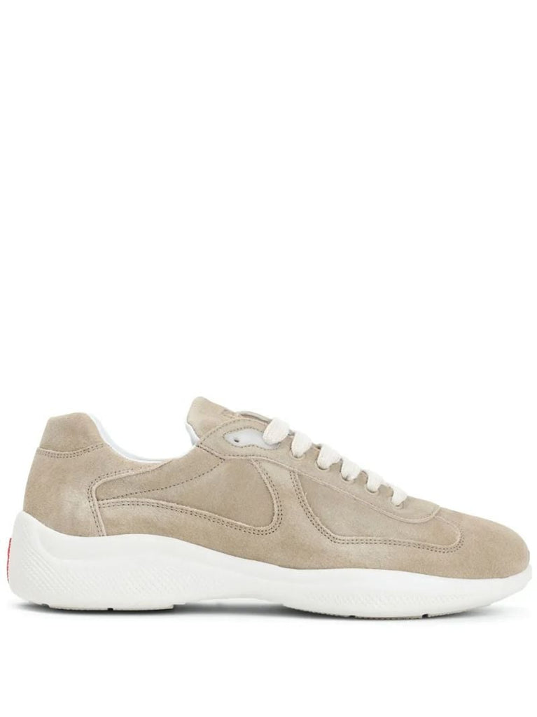 Neutrals Suede Sneakers