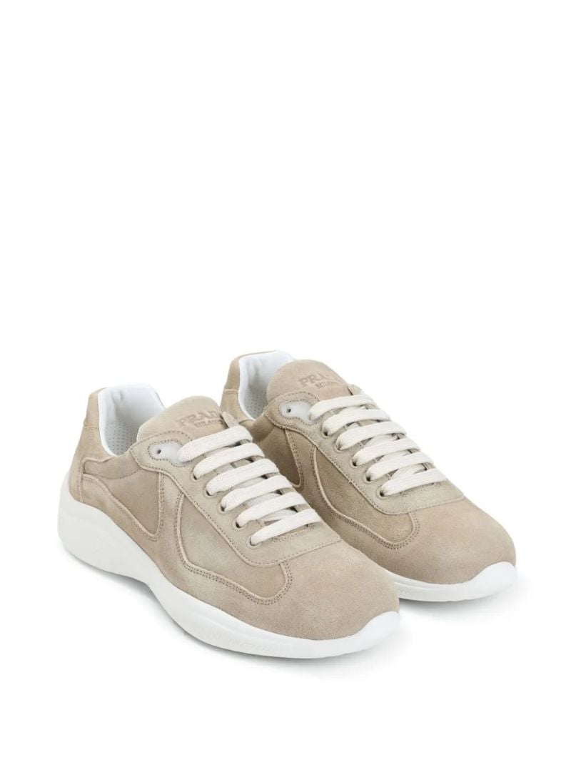 Neutrals Suede Sneakers