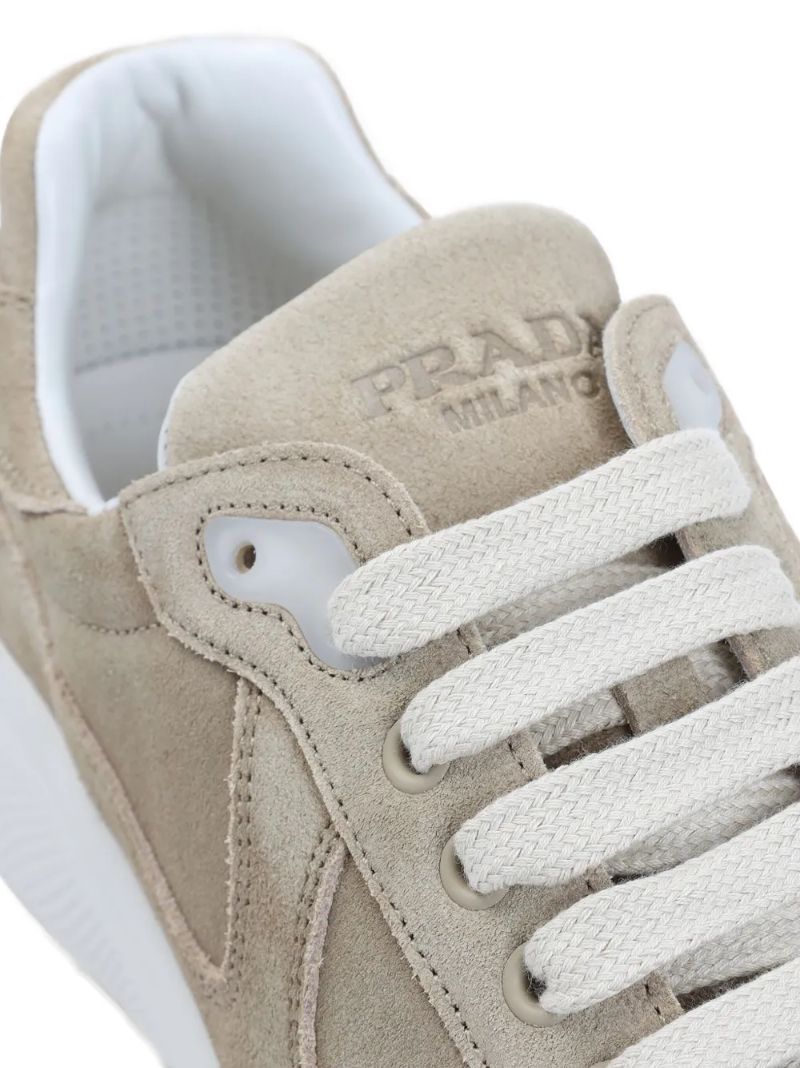 Neutrals Suede Sneakers