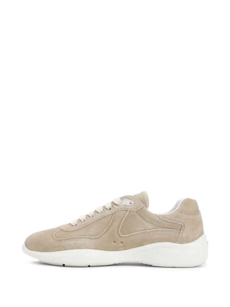 Neutrals Suede Sneakers